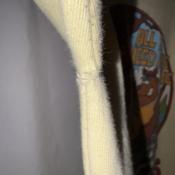 Vintage ALL I NEED ARE THE BEAR NECESSITIES Sun Sportswear Inc Md/Lg Sweatshirt - Picture 10 of 10